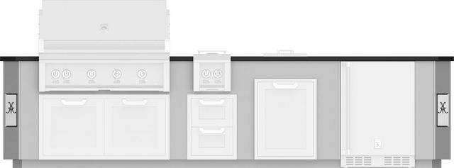 Hestan® GE Series 12' Stainless Steel Outdoor Living Suite-0