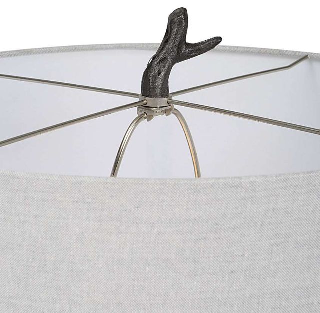Uttermost® Spruce Black Floor Lamp-4
