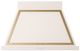 Ilve® Nostalgie II Noblesse 40" Antique White Wall Mounted Range Hood with Brass Trim-0