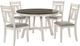 New Classic® Home Furnishings Maisie 5-Piece Beige/Gray Dining Set-0