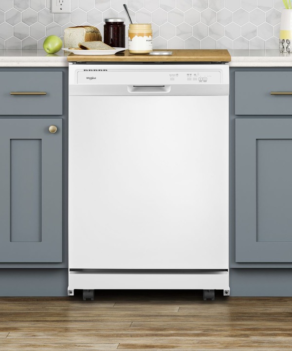 Whirlpool 24" Portable Dishwasher-White