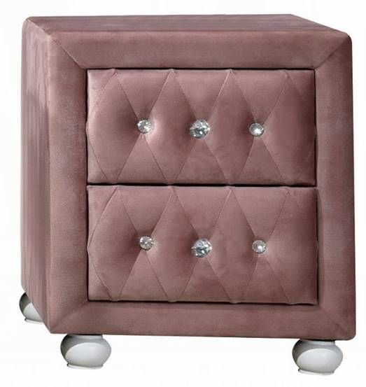 ACME Furniture Reggie Pink Nightstand-3