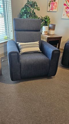 Fauteuil inclinable en tissu Lucius de Elran