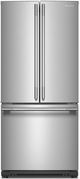KitchenAid® 19.68 Cu. Ft. PrintShield™ Stainless Steel French Door Refrigerator with Interior Dispense-0