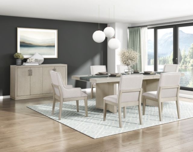 Homelegance® Tundra Antique White/Ivory Side Chair-1