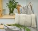Signature Design by Ashley® Standon Gray/White Throw Pillow-3