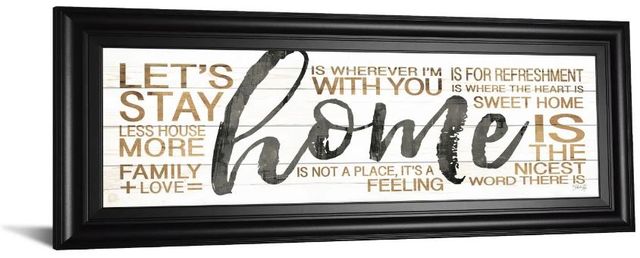 Classy Art Home by Marla Rae Framed Print Wall Art-0