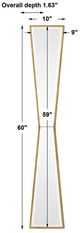 Uttermost® Corbata Gold Mirror-3