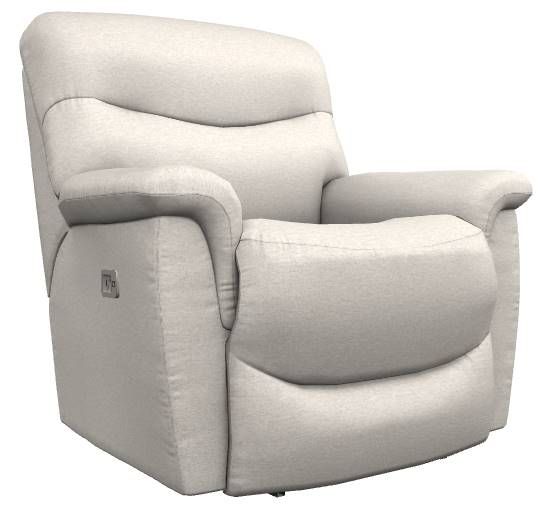 La-Z-Boy® James Oyster Power Wall Recliner with Headrest and Lumbar-0
