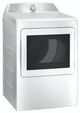 GE Profile™ 7.4 Cu. Ft. White Front Load Natural Gas Dryer -4