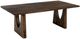 International Furniture Direct Zaphiro Brown Rectangular Dining Table-0