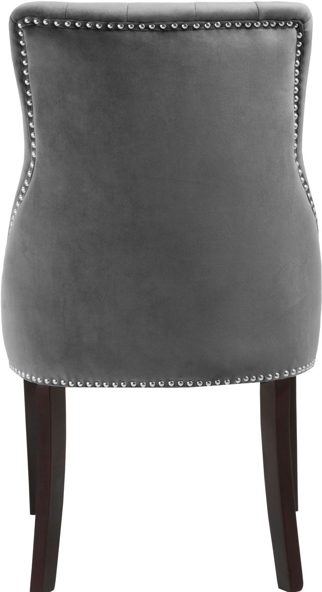 Meridian Furniture Oxford Gray Velvet Dining Chair-3
