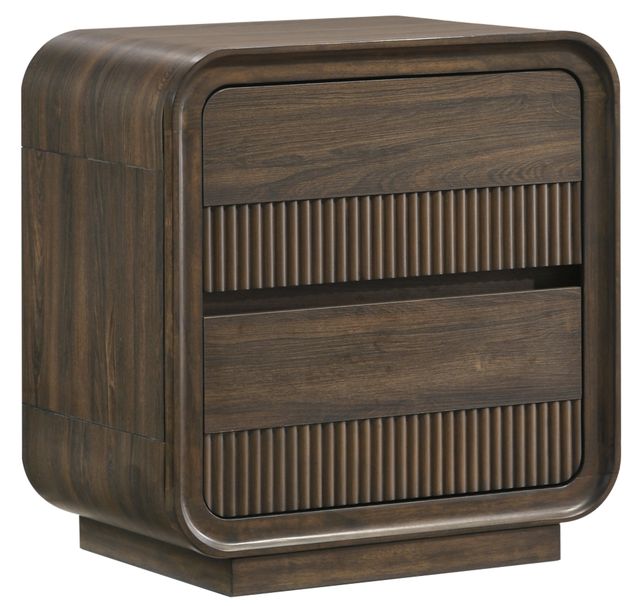 Crown Mark Kinkaid Brown Nightstand-0