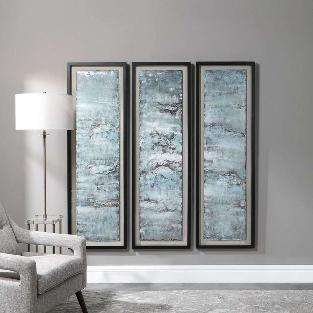 Uttermost® 3-Piece Ocean Swell Framed Prints Set-1