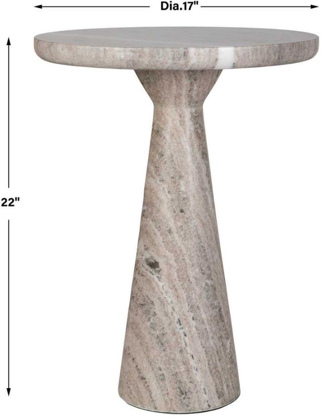 Uttermost® Stour Brown End Table-2
