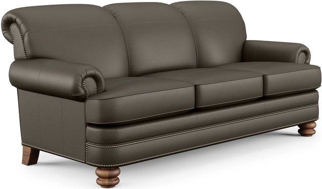 Flexsteel® Bay Bridge Dark Gray Sofa-0