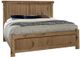 Vaughan-Bassett Yellowstone Chestnut Natural Queen American Dovetail Panel Bed-0