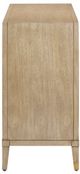 Currey & Company Bramford Light Wheat Cabinet-3