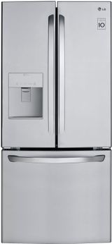 LG 30" 21.8 Cu. Ft. Stainless Steel French Door Refrigerator