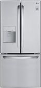 LG 30" 21.8 Cu. Ft. Stainless Steel French Door Refrigerator-0