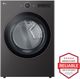 LG 7.4 Cu. Ft. Black Steel Front Load Gas Dryer-1