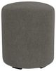 Flexsteel® Pouf Coal Ottoman-0