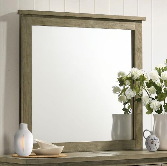 Coaster® Hazlewood Vineyard Oak Dresser Mirror-4
