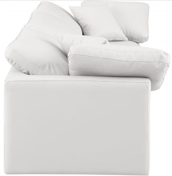 Meridian Furniture Indulge 3-Piece Cream 105" Sofa-3