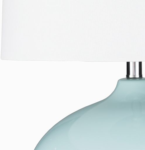 Surya Colt Pale Blue Table Lamp-4