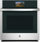 GE Profile™ 30" Stainless Steel Smart Single Electric Wall Oven with No Preheat Air Fry and Precision Cooking-0