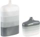 Uttermost® by Grace Feyock 2-Piece Guevara Striped Gray Vases-0