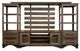International Furniture Direct Loft Brown Brown/Gray Wall Unit-0