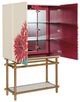Hooker® Furniture Melange Patrisha Gold/Neutral Bar Cabinet-2