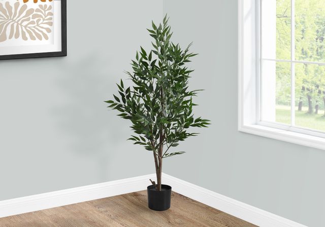 Monarch Specialties Inc. Black 47" Artificial Potted Acacia Tree-3