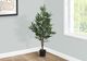Monarch Specialties Inc. Black 47" Artificial Potted Acacia Tree-3