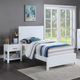 Winners Only® Fresno White Youth Twin Panel Bed-1