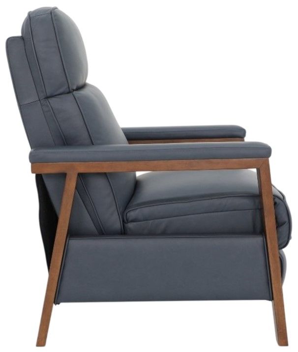 BarcaLounger® Ashland Santa Fe Ocean Leather Manual Recliner-4