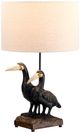 Crestview Collection Twin Beaks 2-Piece Black Table Lamp Set-2