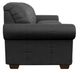 La-Z-Boy® Mackenzie Navy Leather Queen Sleeper Sofa-3