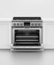 Fisher & Paykel Series 9 36" Stainless Steel Pro Style Dual Fuel Range-4