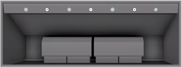Vent-A-Hood® 66" Wall Mounted Range Hood-Gunsmoke-1
