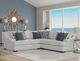 Corinthian Furniture Rio 3-Piece Cream Modular Sectional-1
