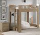 Westwood Design Bello Sandstone Youth Twin Loft Bed-1