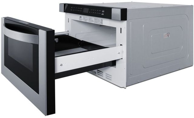 Summit® 24" Stainless Steel Wide Built-In Microwave Drawer-2