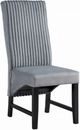 ACME Furniture Kini 2-Piece Black/Gray Upholstered Dining Side Chair Set-0