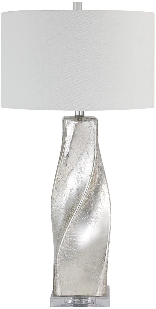 Renwil® Everren Lyons Mercury Silver Table Lamp-2