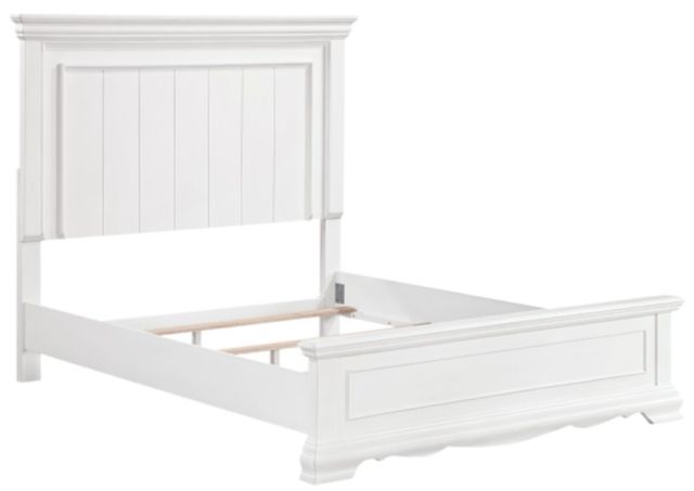 Homelegance® York White Queen Panel Bed-3