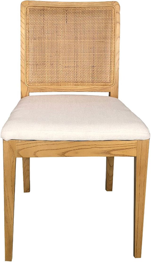 Moe's Home Collection Orville 2-Piece Natural Dining Side Chair Set-1