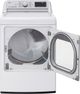 LG 7.3 Cu. Ft. White Front Load Electric Dryer-2