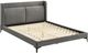 Armen Living Legend Gray Queen Platform Simple Bed-0